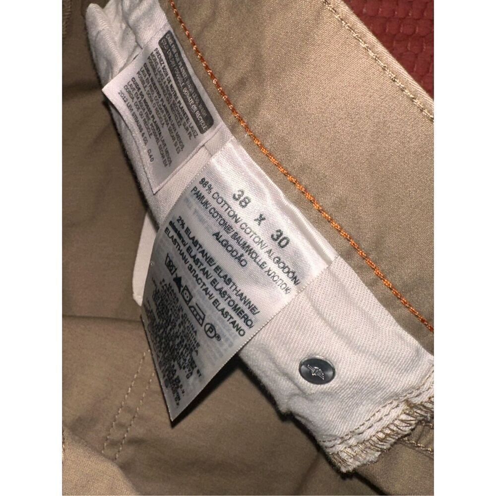 NEW WITH TAGS Pacific Collection Dockers 5 pocket straight fit Mens 38x30 RELAXE - Picture 5 of 10